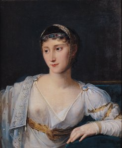 Prinsessa Borghesen Marie-Pauline Bonaparten (1780-1825) muotokuva, 1806